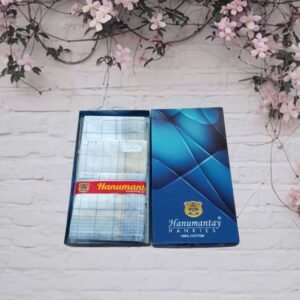 A222 1800 W/B CHEKS  12 PCS BOX (A)